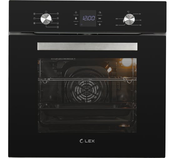 Изображение товара Встраиваемый духовой шкаф Lex EDM 071 BL CHAO000370