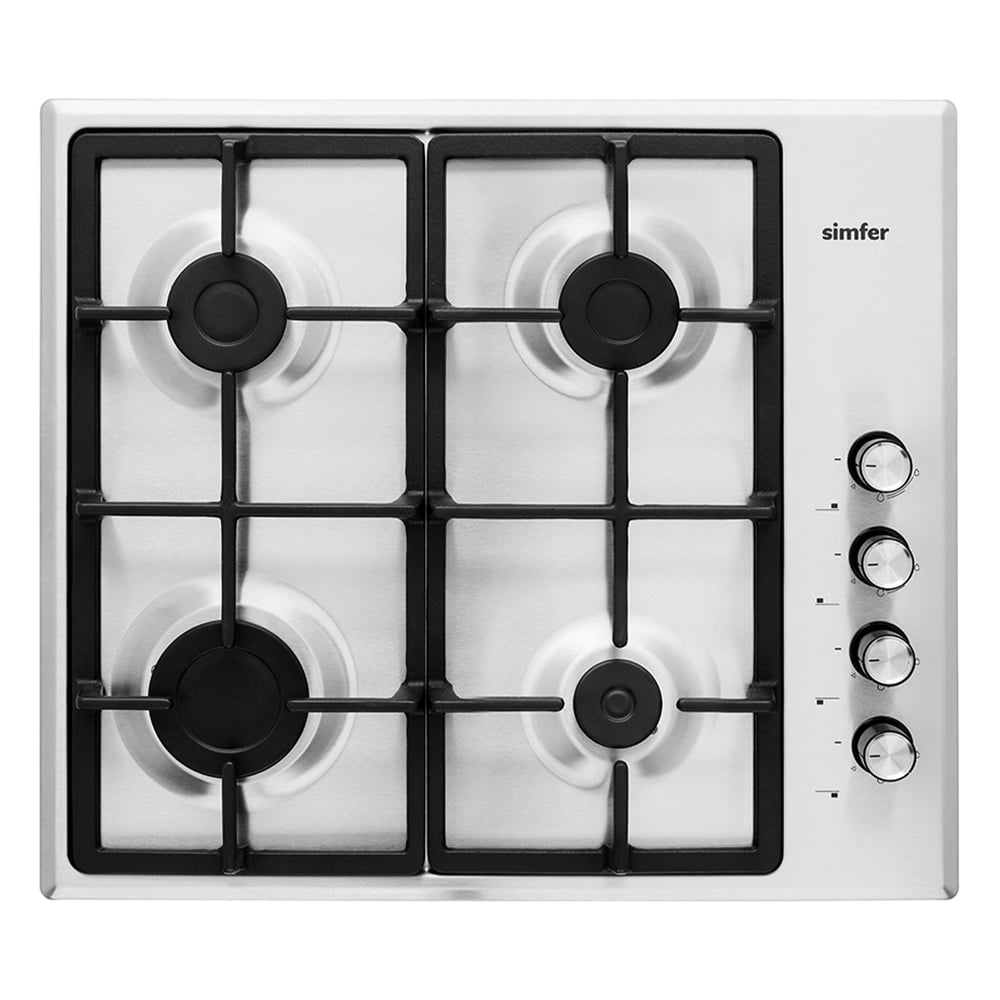 Изображение товара Газовая варочная панель SImfer H60Q40M572 с газ-контролем и автоподжигом