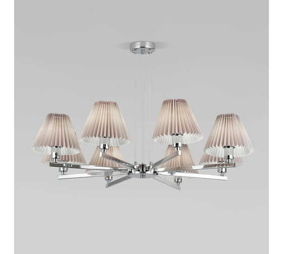 Изображение товара Подвесной светильник Eurosvet 60136/8 хром/серый a059039