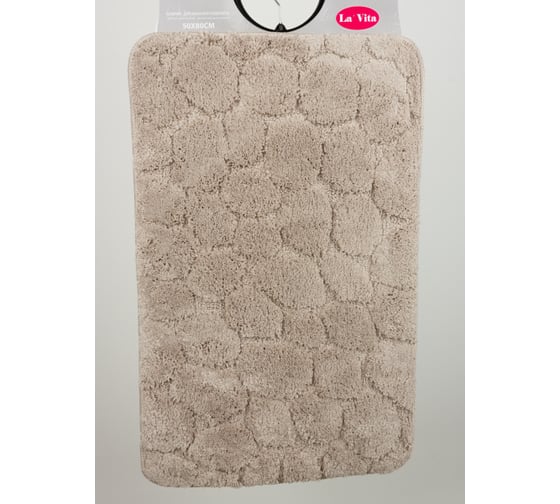 Изображение товара Коврик в ванную комнату Dasch 50x80см Милена коричневый 5820