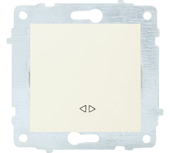 Изображение товара Механизм выключателя OVIVO 1-кл. перекрестный, крем 600-000202-214