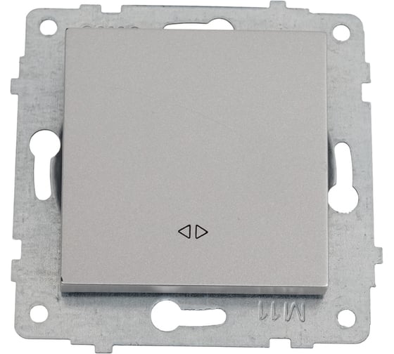 Изображение товара Механизм выключателя OVIVO 1-кл. перекрестный, серебро 600-000210-214