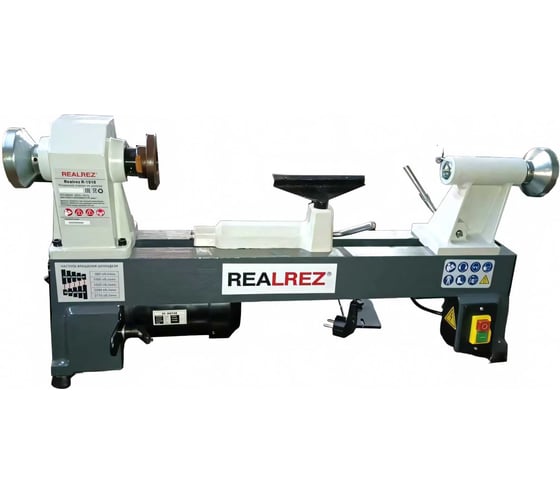 Изображение товара Токарный станок по дереву REALREZ R-1018 370 В REZ-R-1018 370 W