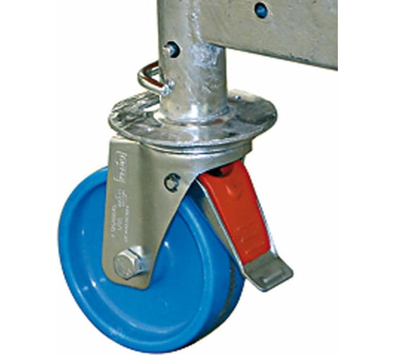 Изображение товара Ролики (125 мм; 4 шт.) к передвижным подмостям Krause 714169