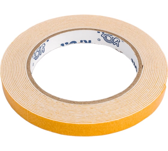 Изображение товара Клейкая лента на вспененнной основе KROLL 12 мм х 5 м 4607190400946