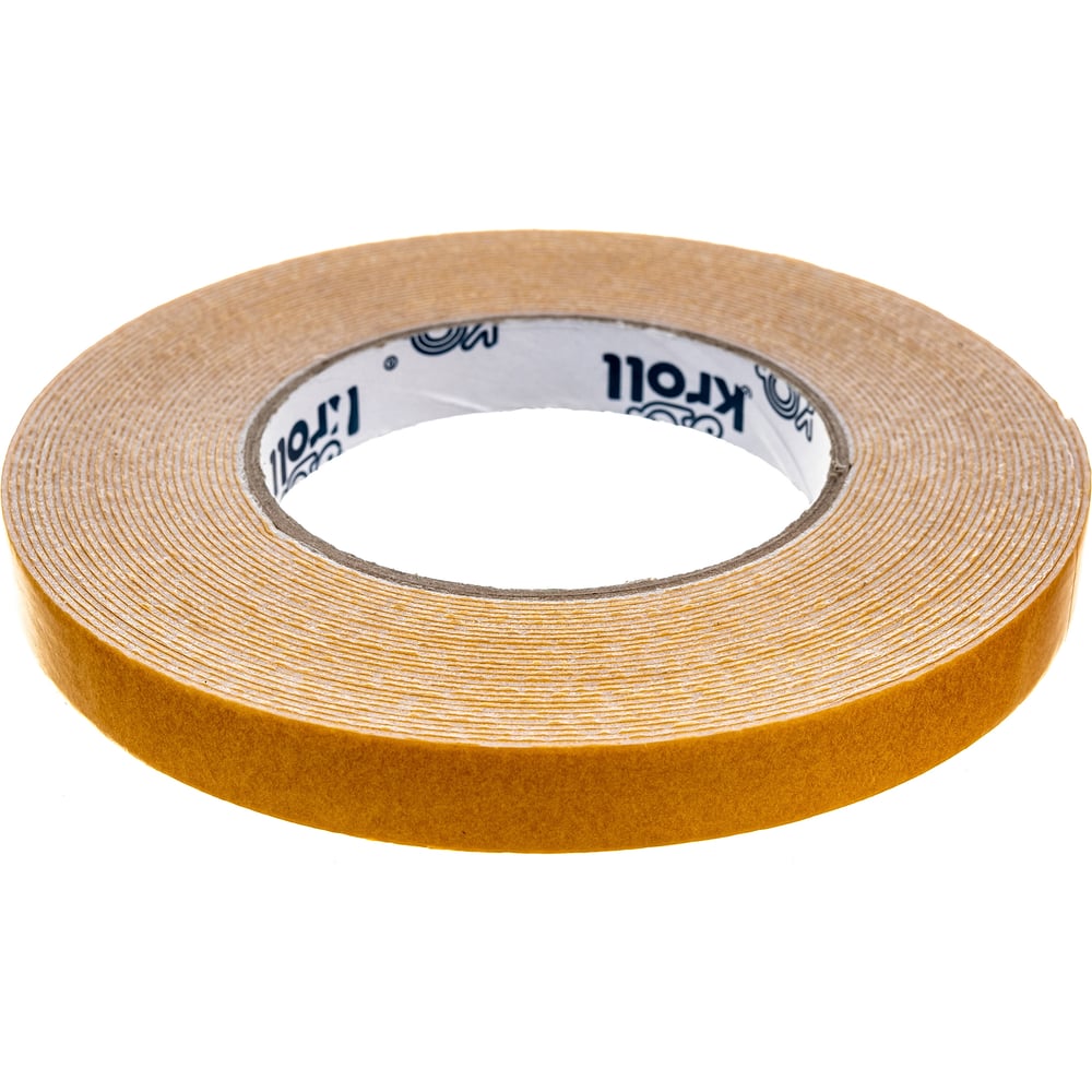 Изображение товара Клейкая лента на вспененной основе KROLL 15 мм х 10 м для теплоизоляции и монтажа