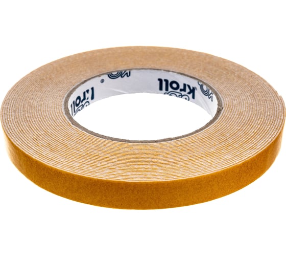Изображение товара Клейкая лента на вспененнной основе KROLL 15 мм х 10 м 4607190400977