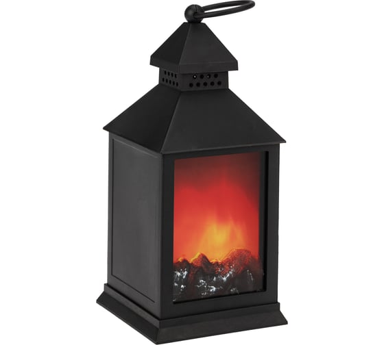 Изображение товара Светодиодный камин Neon-Night волшебный фонарь с эффектом живого огня 11x11x24,5 см, 3хаа 511-026