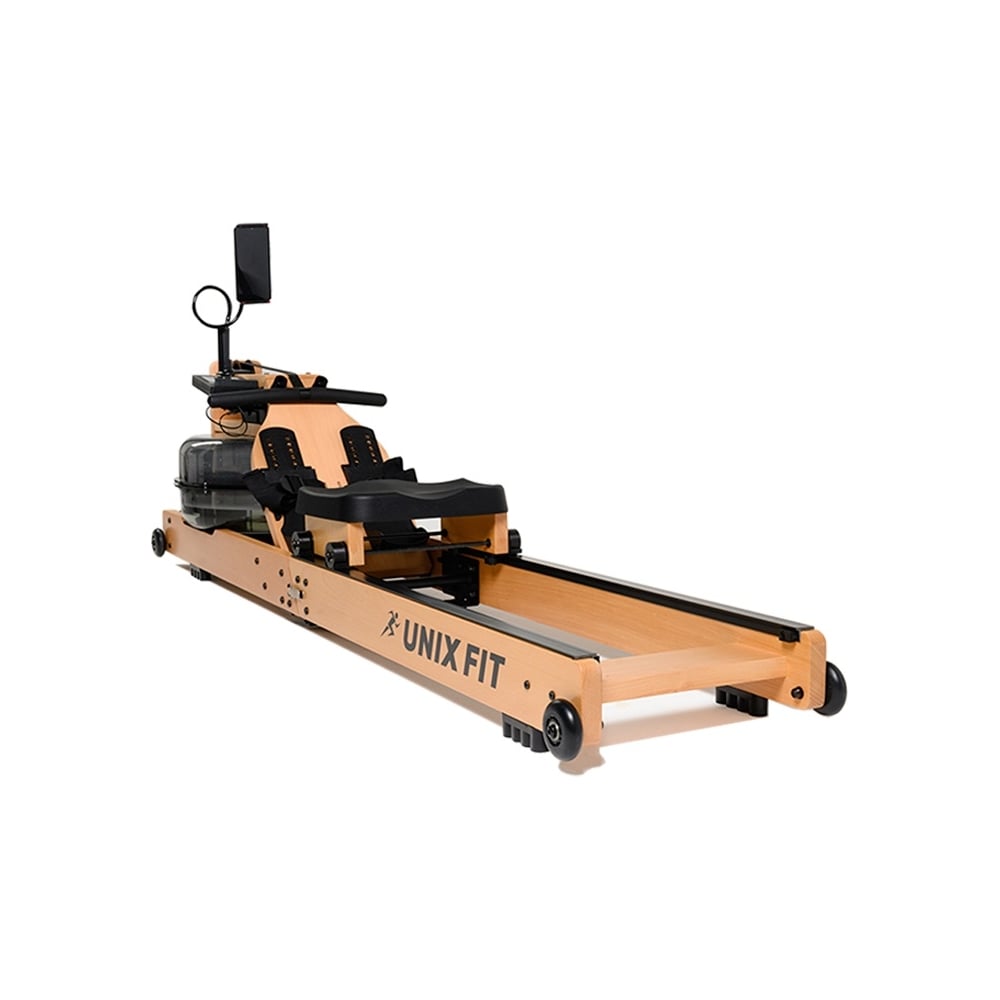 Изображение товара Гребной тренажер UNIXFIT Wood Rower Light RM9000PLW для домашних тренировок