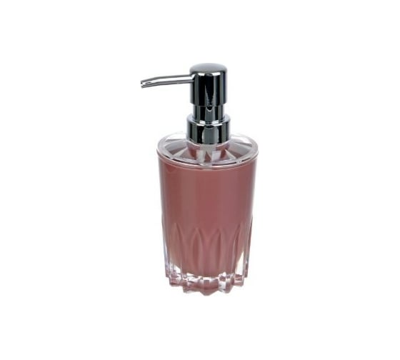 Изображение товара Диспенсер для мыла Ladina Pitta цвет розовый, акрил 500503-1