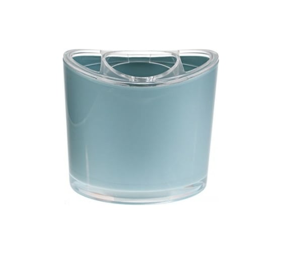 Изображение товара Стакан для зубных щеток Ladina Pitta цвет синий, акрил 500501-2