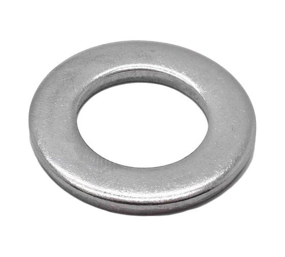 Изображение товара Шайба КРЕП-КОМП обычная, нержавеющая А2, DIN 125, М4 100 шт. шон4мф