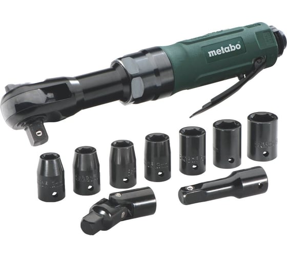 Изображение товара Пневмогайковерт Metabo DRS 68 Set 1/2" + 7 головок 604119500