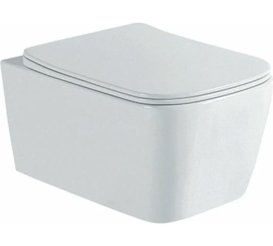 Изображение товара Подвесной унитаз AQUATEK ЛИБРА New AQ1148N-00 безободковый 00000124048