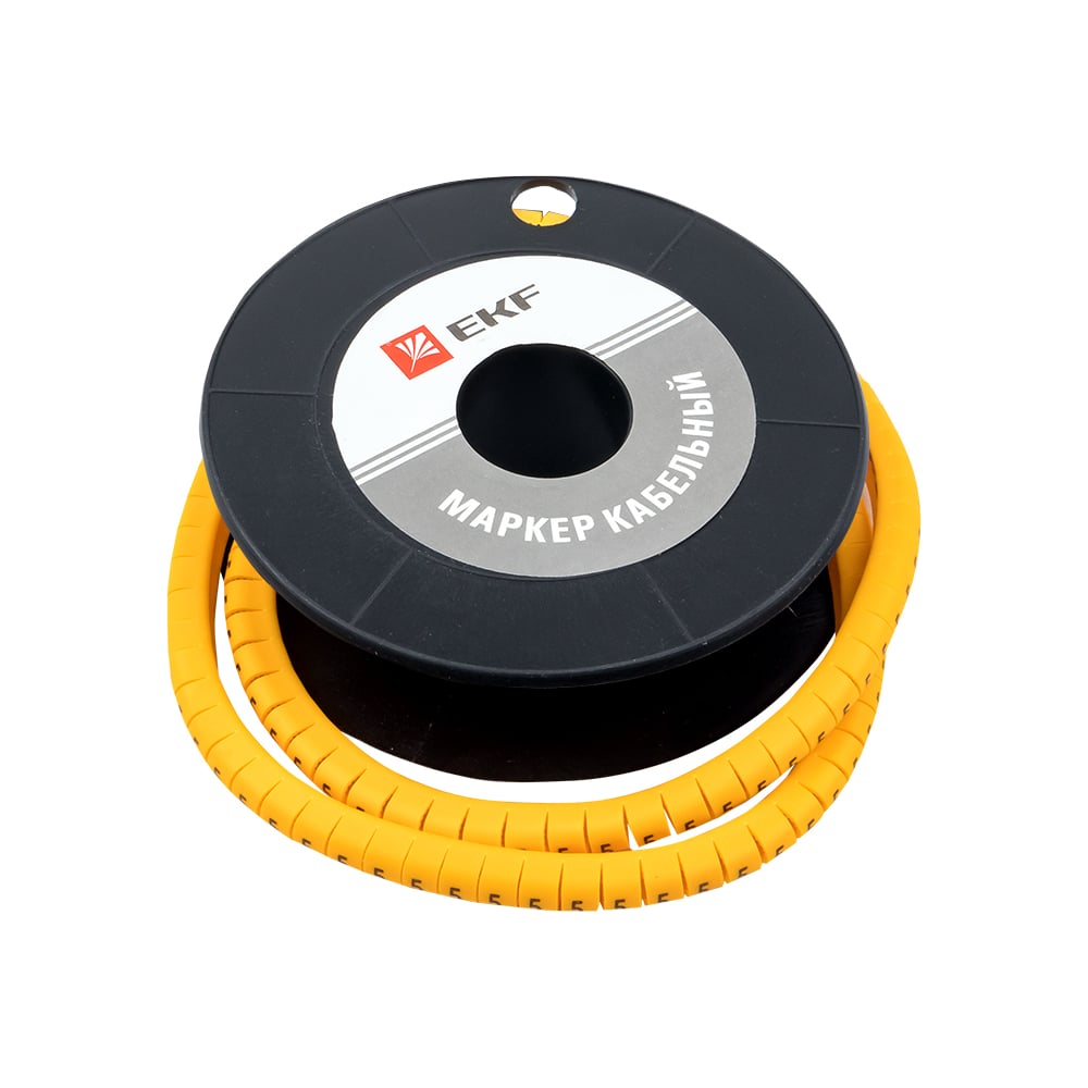 Изображение товара Кабельный маркер PROxima EKF 1,5 мм2 "5" 1000 шт. ЕС-0 plc-KM-1.5-5