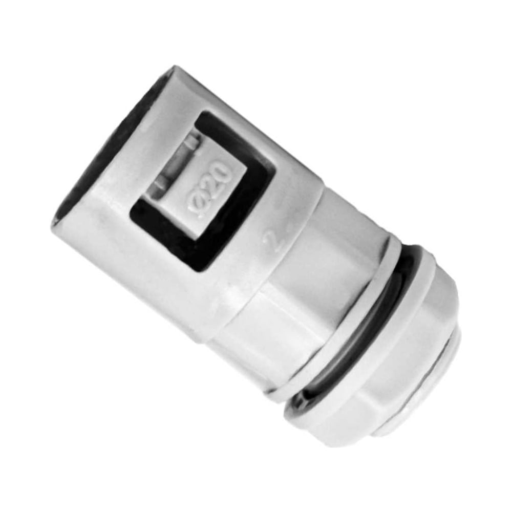 Изображение товара Вводная муфта УРАЛ ПАК для гофротрубы d20 мм 50 шт АТ-50520-050