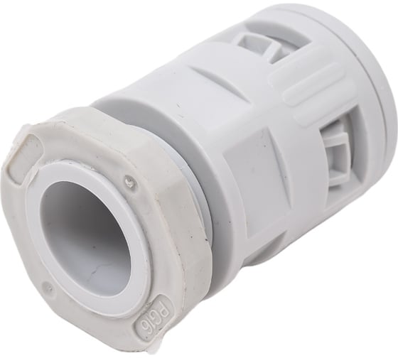 Изображение товара Вводная муфта УРАЛ ПАК для гофротрубы d20 мм 50шт АТ-50520-050