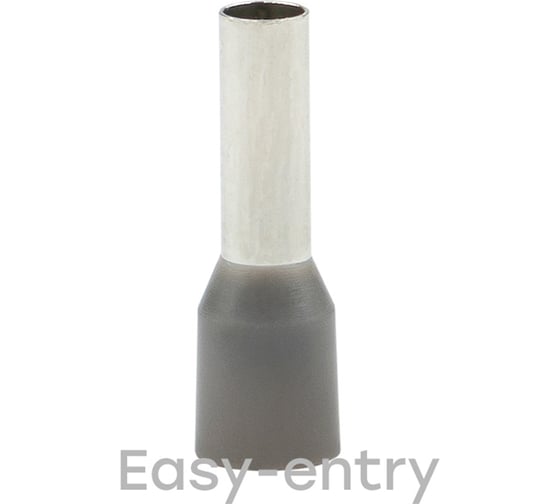 Изображение товара Штыревой втулочный изолированный наконечник EKF PROxima НШвИ 4,0-9, 50 шт. nhvi-4.0-9