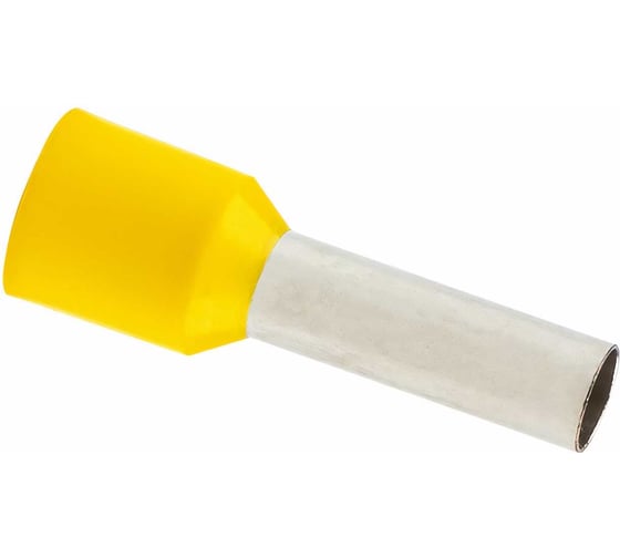 Изображение товара Штыревой втулочный изолированный наконечник EKF PROxima НШвИ 6,0-12, 50 шт. nhvi-6.0-12