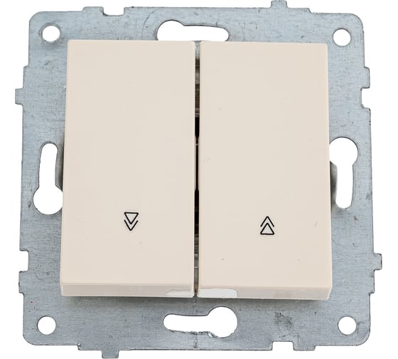 Изображение товара Механизм выключателя жалюзи OVIVO крем 600-000202-216