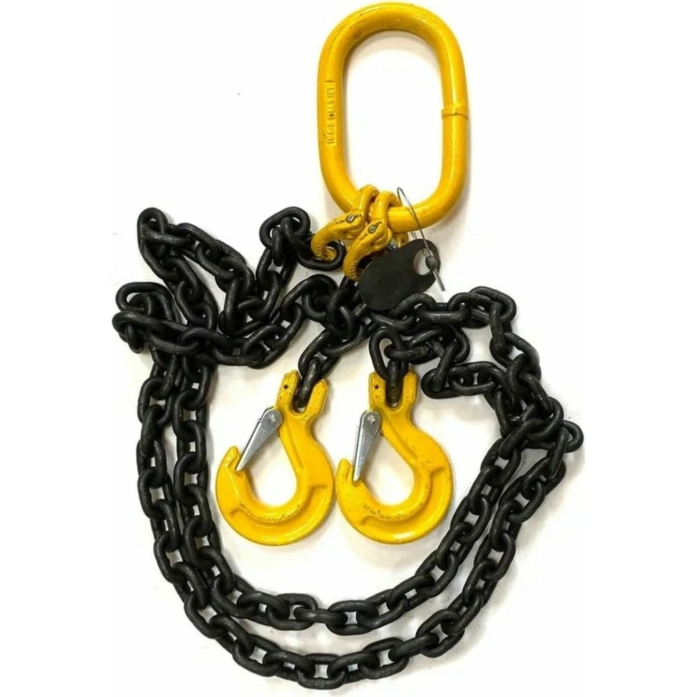 Изображение товара Двухветвевой цепной строп ТамбовТехСнаб 2СЦ 2.8 т 7 м грузоподъемности