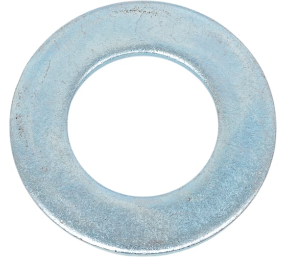 Изображение товара Плоская шайба МЕТАЛЛСЕРВИС M36 DIN 125, цинк, 4 шт. 1239352