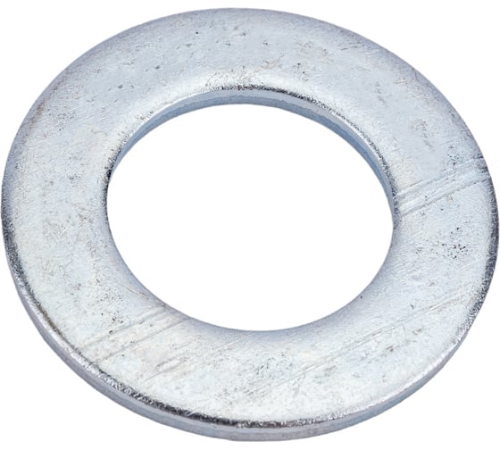 Изображение товара Плоская шайба МЕТАЛЛСЕРВИС М24 DIN 125, цинк, 10 шт. 1239372