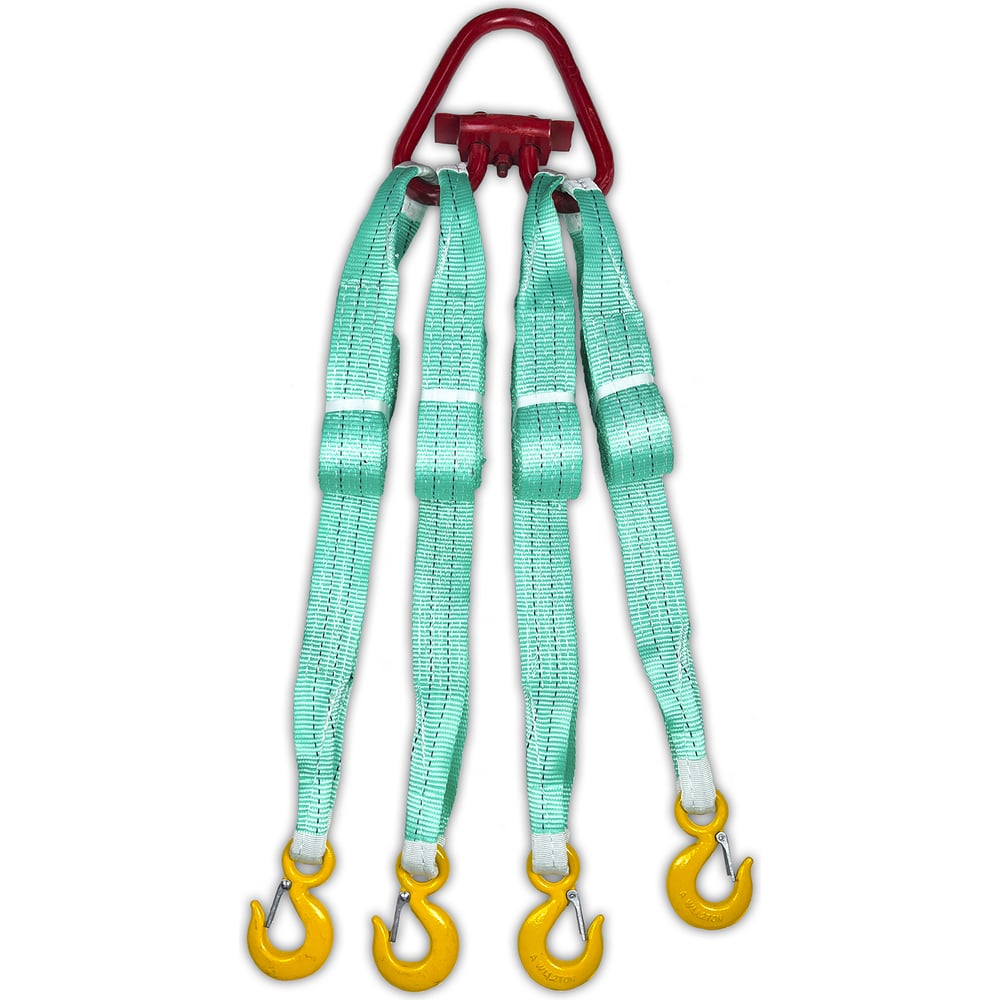 Изображение товара Четырехветвевой текстильный строп ТамбовТехСнаб 4ст 5 т 10 м