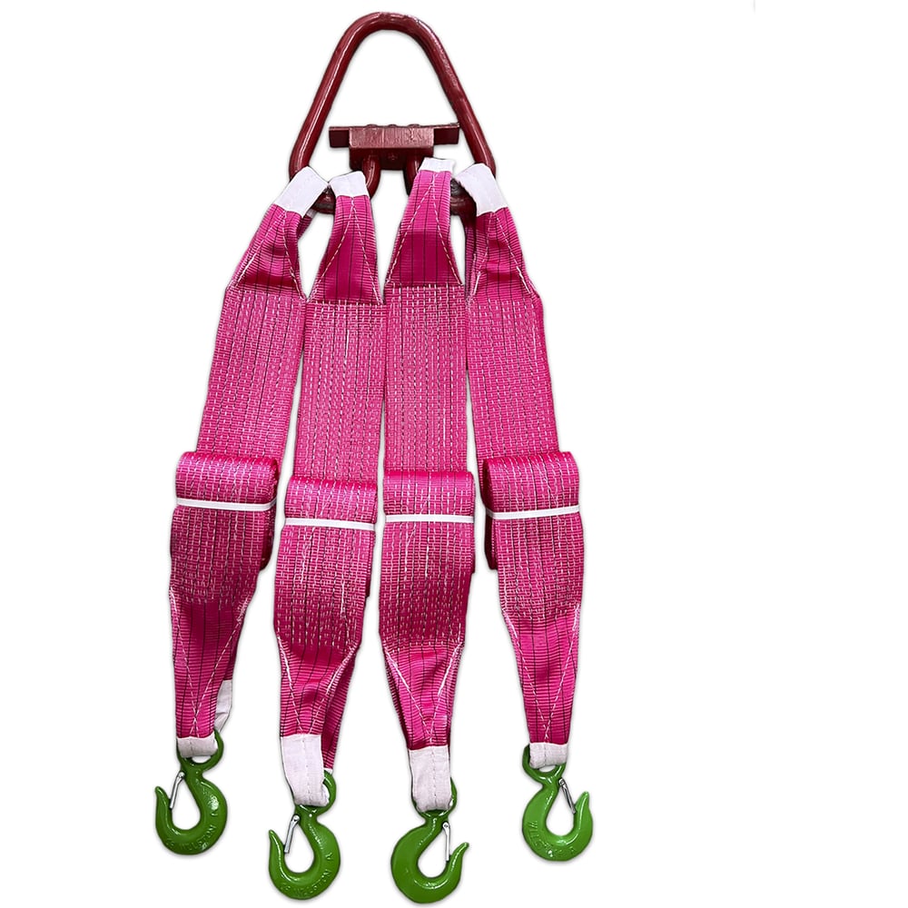 Изображение товара Четырехветвевой текстильный строп ТамбовТехСнаб 4ст 12.5 т 10 м