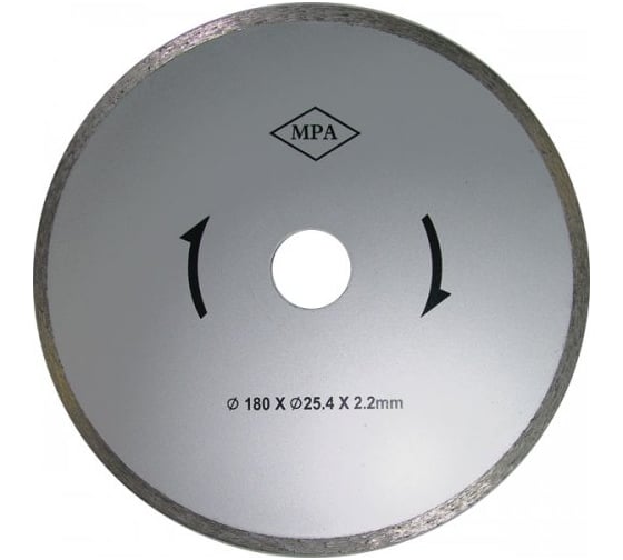 Изображение товара Круг алмазный по керамической плитке 180х25.4 мм для плиткореза К-463 Энкор 25501