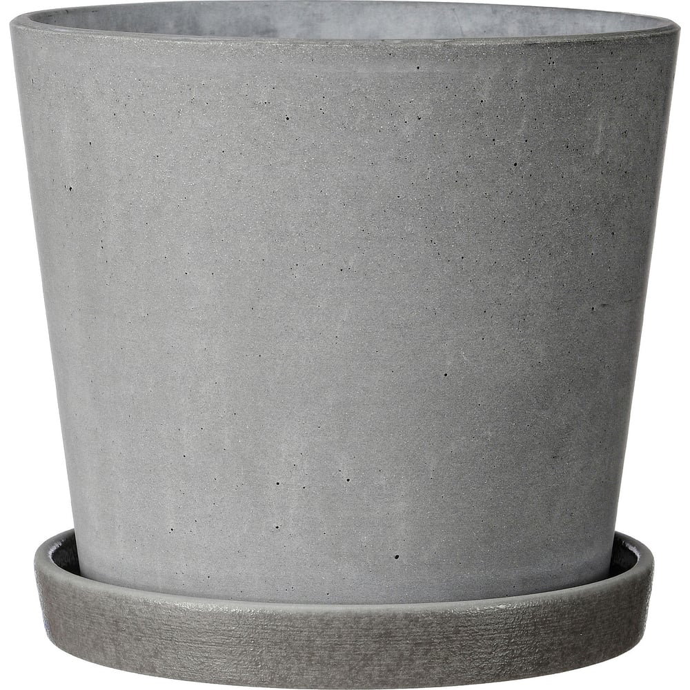 Изображение товара Горшок бетонный для растений серый конус №3 ООО КОМПОЗИТ 2,28л стиль лофт