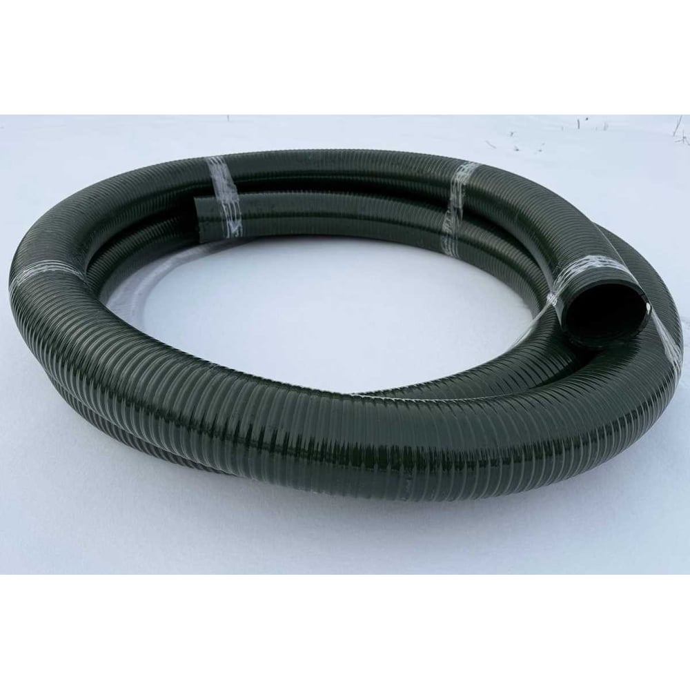 Изображение товара Шланг напорно-всасывающий спирально-армированный ПВХ 10 атм, 102 мм, 10 м