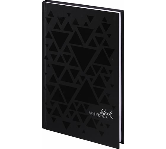 Изображение товара Блокнот STAFF Triangles А5 134x206 мм, 80 листов, твёрдый, клетка, выборочный лак 114421