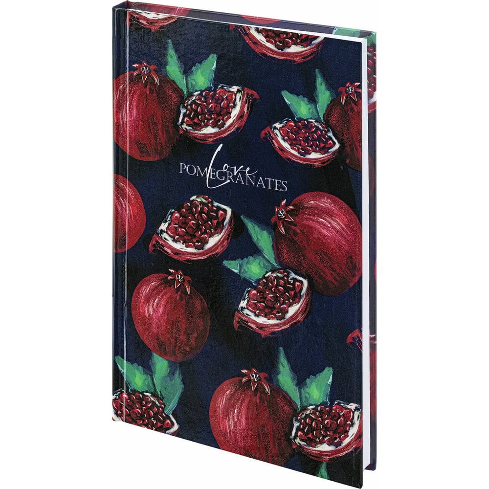 Изображение товара Блокнот STAFF Гранаты А5 134x206 мм, 80 листов, твердый переплет