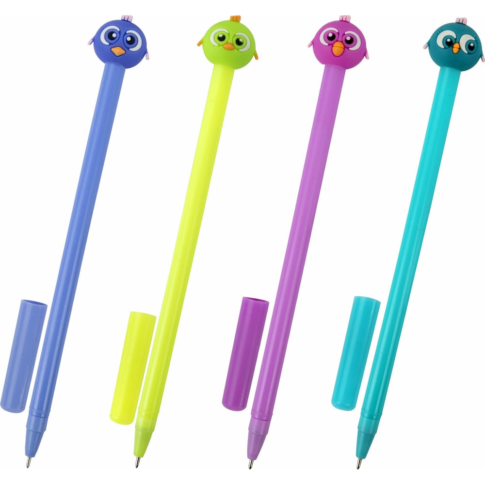 Шариковая ручка ЮНЛАНДИЯ шарик для кошек игольчатый мягкий 3 5 см синий