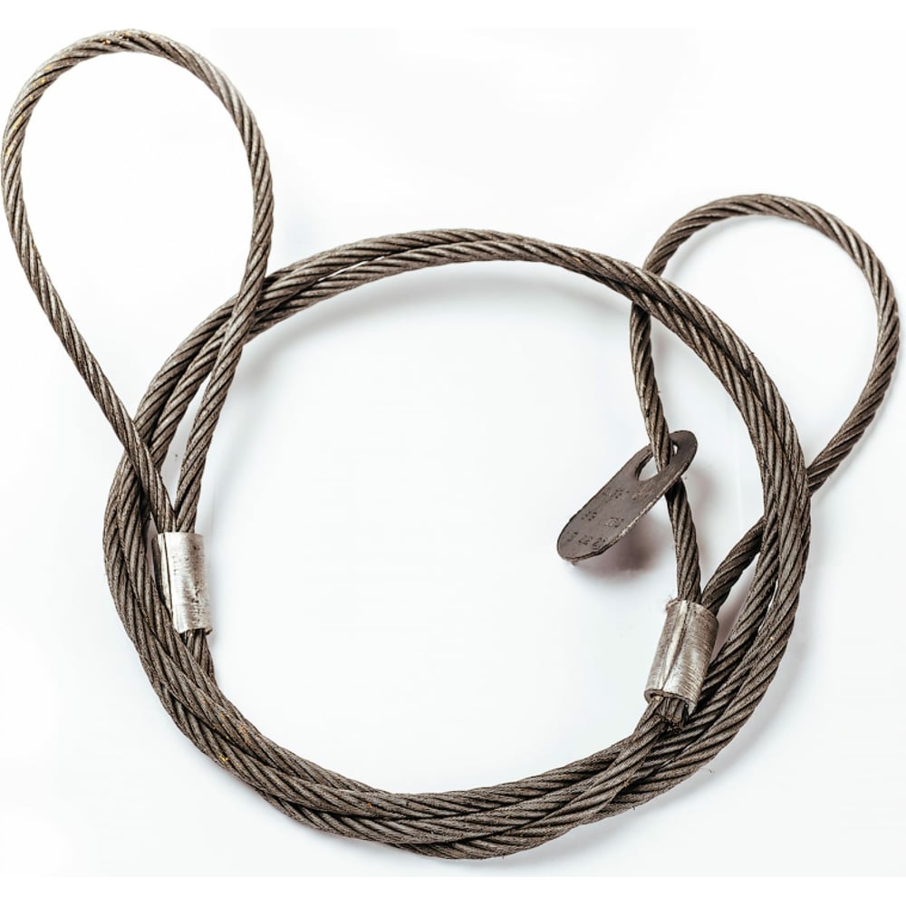 Изображение товара Канатный петлевой строп ТамбовТехСнаб СКП 3.2 т 8 м профессиональный