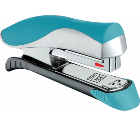 Изображение товара Степлер MAPED Ergologic №24/6, 26/6, до 25 листов, с контейнером для скоб, серебристо-бирюзовый 352513 223138