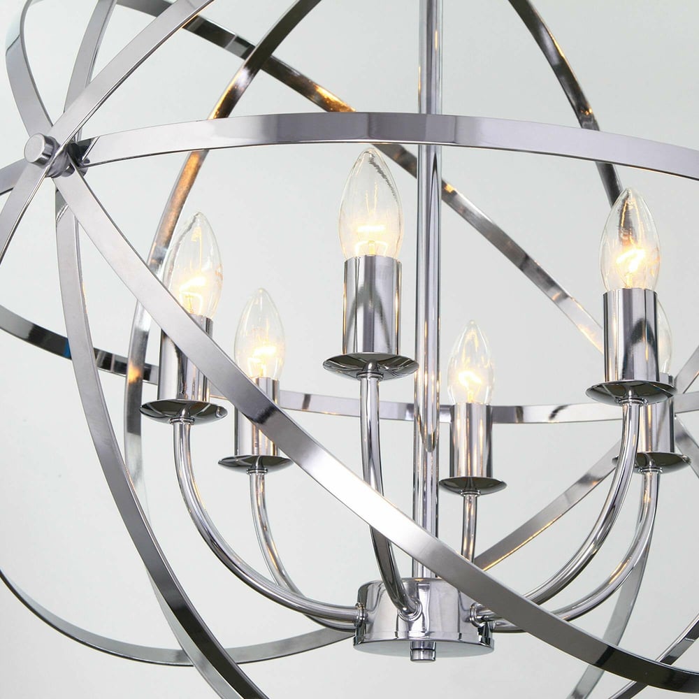 Изображение товара Подвесной светильник Eurosvet 60139/6 с 6 лампами и стильным дизайном