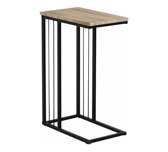 Изображение товара Журнальный стол BRABIX Loft Ct-002 на металлокаркасе, 450x250x630 мм, цвет дуб натуральный 641862