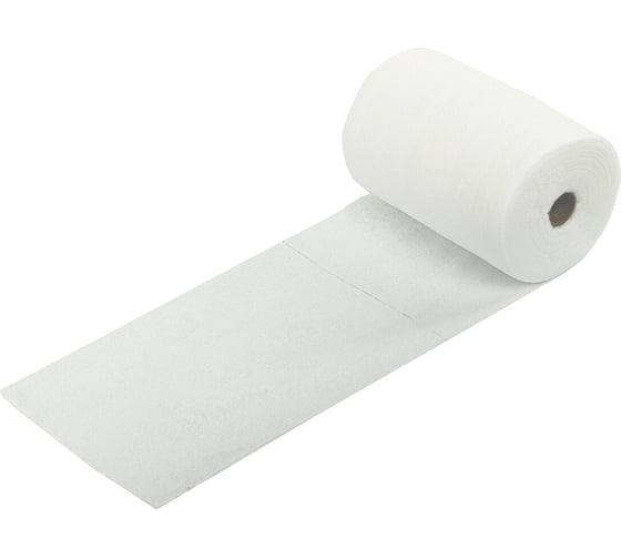 Изображение товара Одноразовая белая салфетка ЧИСТОВЬЕ в рулоне 100 шт, 20x30 см, cotton, 45 г/м2 630879