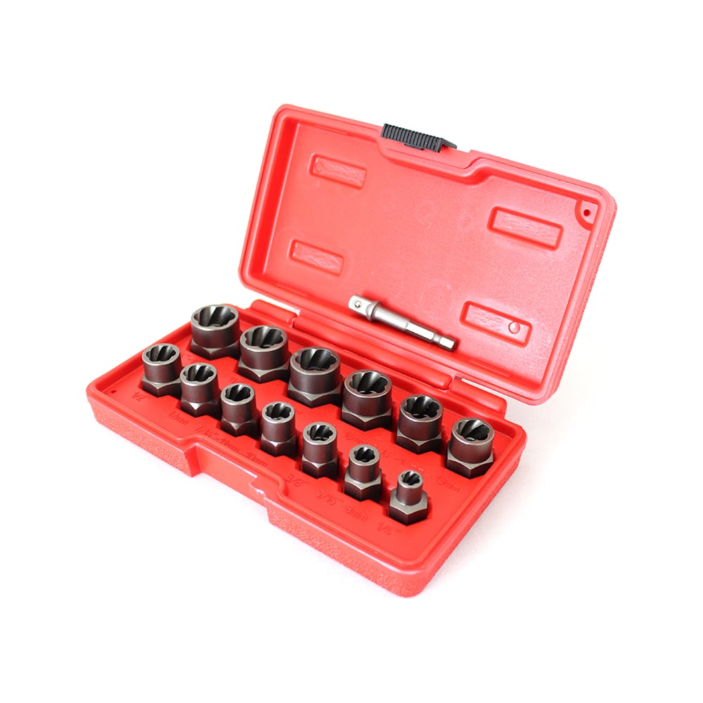 Изображение товара Набор экстракторов WIEDERKRAFT для болтов и гаек 8-19 мм WDK-65482