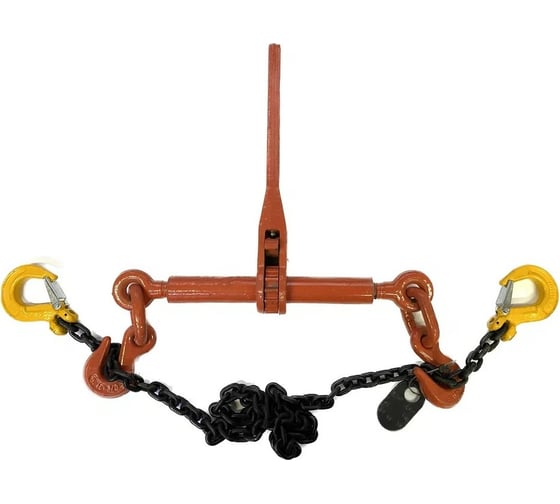 Изображение товара Цепная стяжка ТамбовТехСнаб 5.3 т, 13 мм, (15 т), 1 м, с талрепом 7930130712906