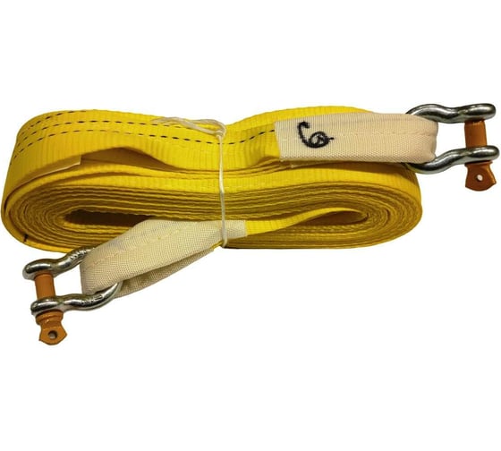 Изображение товара Буксировочный трос ООО Грузовые стропы 3,0/6,0 с скобами такелажными БТЛ0360СТ