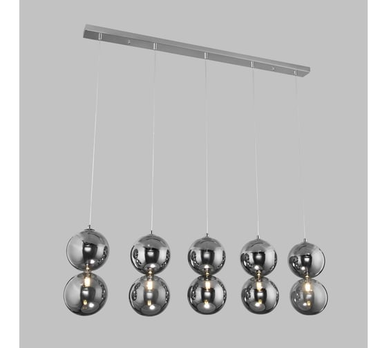 Изображение товара Подвесной светильник Eurosvet 50092/5 хром/дымчатый a060588