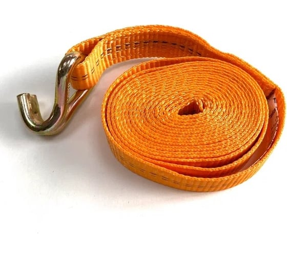 Изображение товара Длинная часть стяжного ремня ТамбовТехСнаб 3 т, 2 м, 35 мм 7930130714993