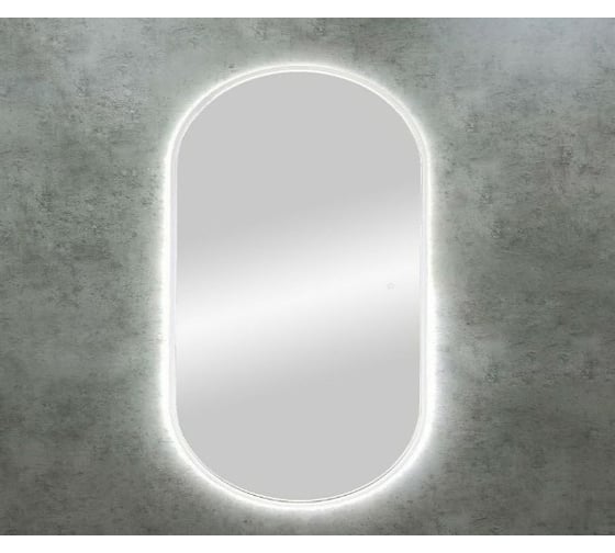 Изображение товара Зеркало с подсветкой Art&Max Bari 700x1200 White AM-Bar-700-1200-DS-F-White