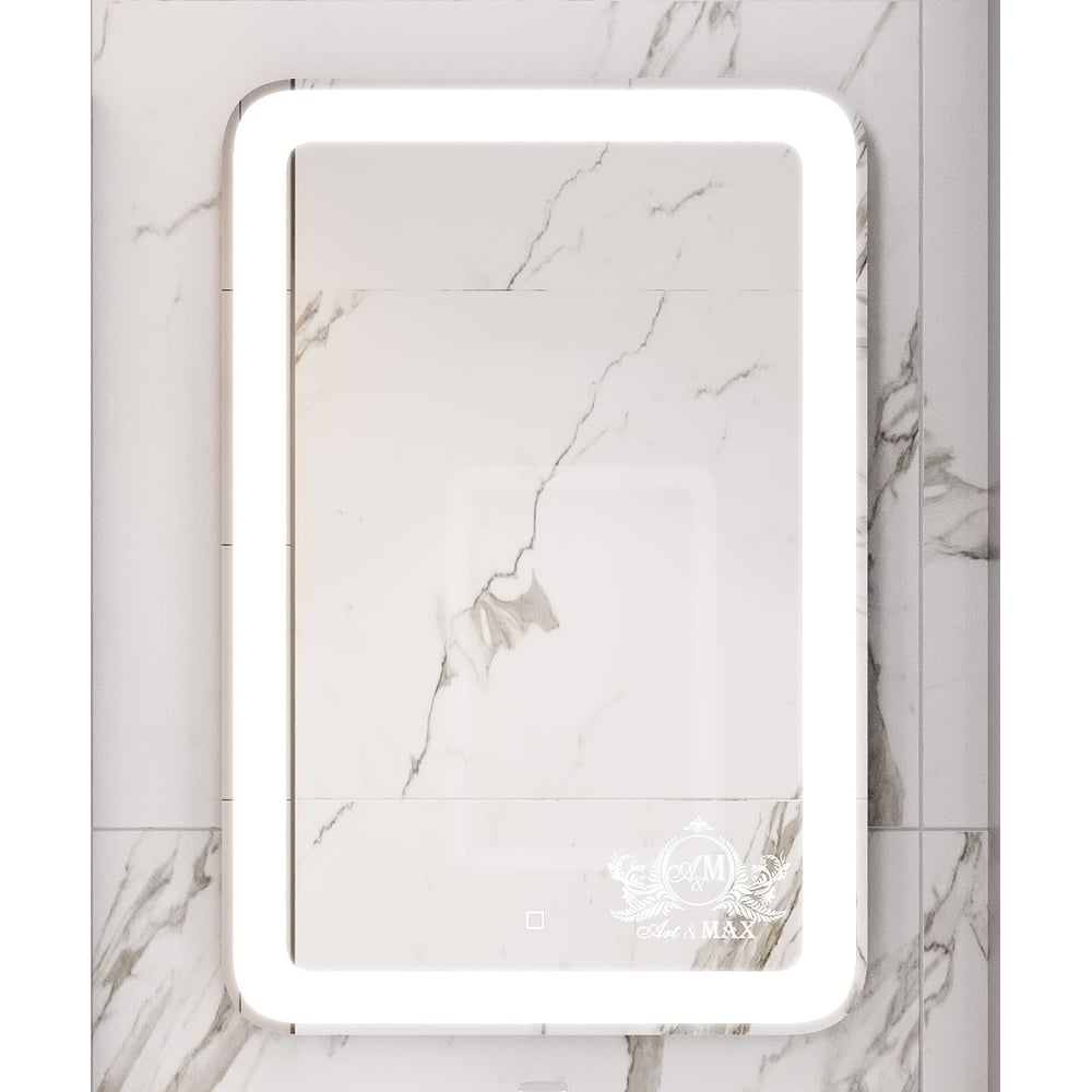 Изображение товара Зеркало с подсветкой Art&Max Latina 500x800 AM-Lat-500-800-DS-F