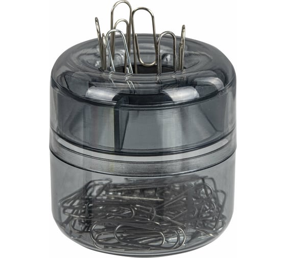 Изображение товара Магнитная скрепочница STAFF Basic, прозрачный корпус 270556