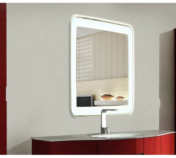 Изображение товара Зеркало с подсветкой Art&Max Latina 800x800 AM-Lat-800-800-DS-F
