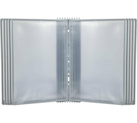 Изображение товара Настенная демосистема STAFF на 10 панелей, с 10 серыми панелями А4 238144